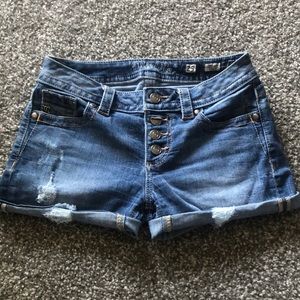 Miss Me Mid-Rise Shorts